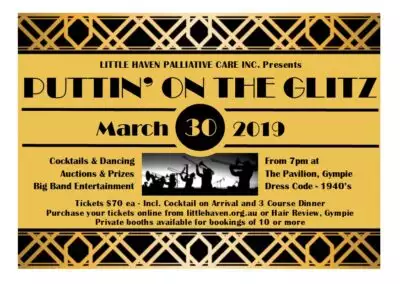 Puttin' on the Glitz Booth Tickets