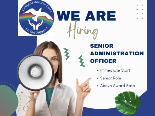Senior Administration Officer – Immediate Start