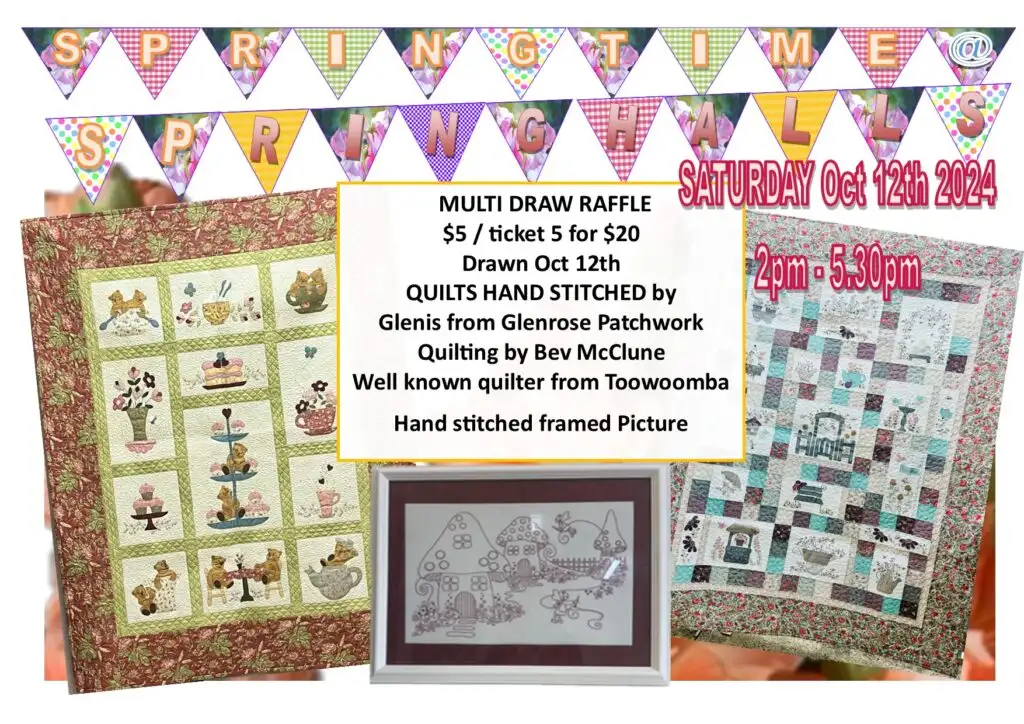 Springtime at Springhalls - Multi Draw Raffle