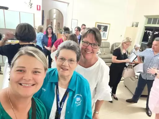 RNs Cian, Kathy and Gill&nbsp;