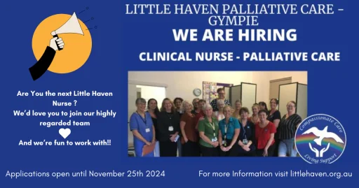 Clinical Nurse Position – Mentoring provided