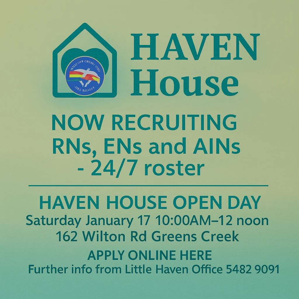 Now recruiting RNs, ENs and AINs